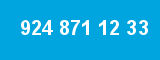 924 871 12 33